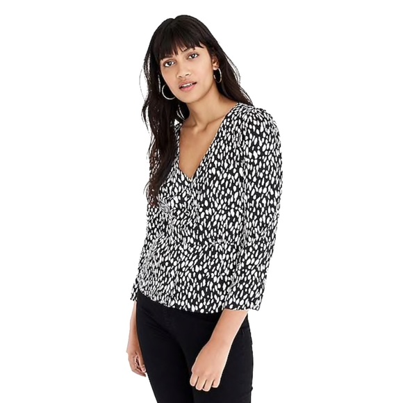 J. Crew Tops - J. Crew Long-sleeve peplum top